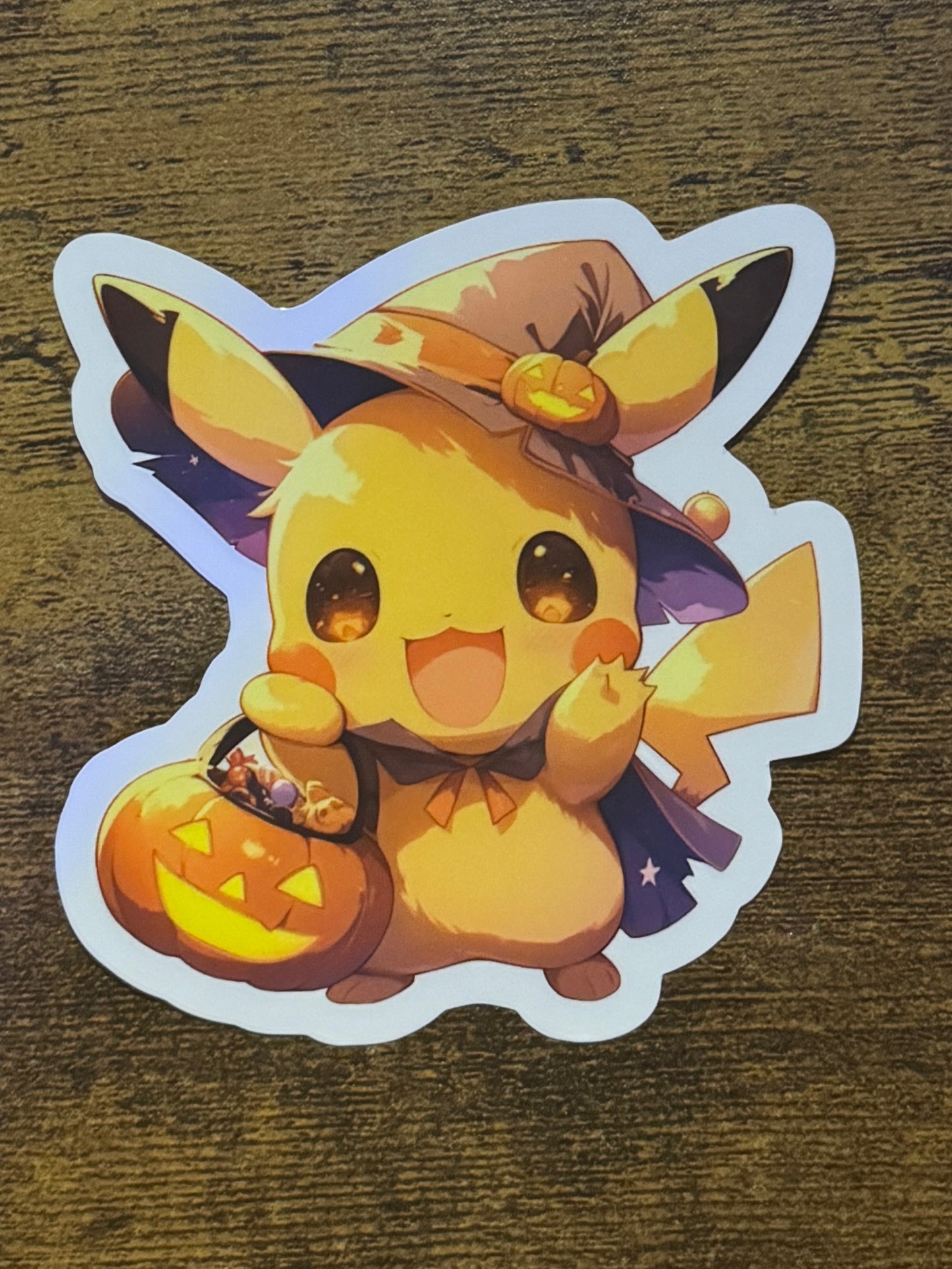 Witch Pikachu Halloween Sticker – Pokémon Trick-or-Treat Magic